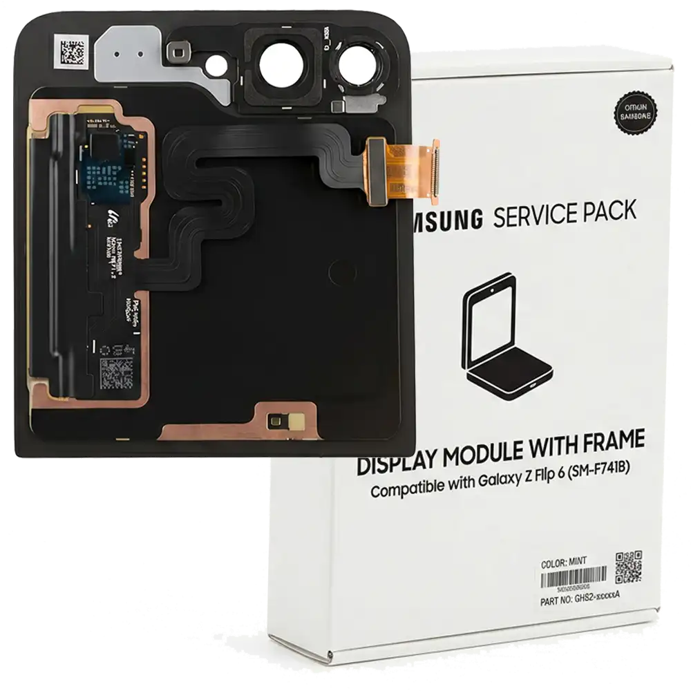 Display Esterno Originale Samsung Galaxy Z Flip 6 SM-F741B Service Pack con Frame