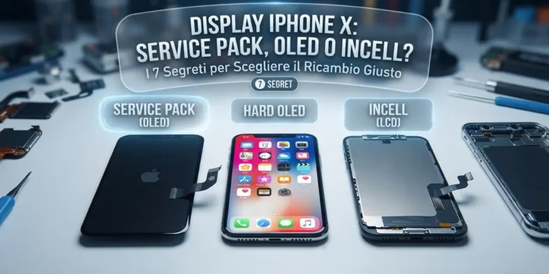 Display iPhone X in Offerta: Trova il Miglior Ricambio al Miglior Prezzo